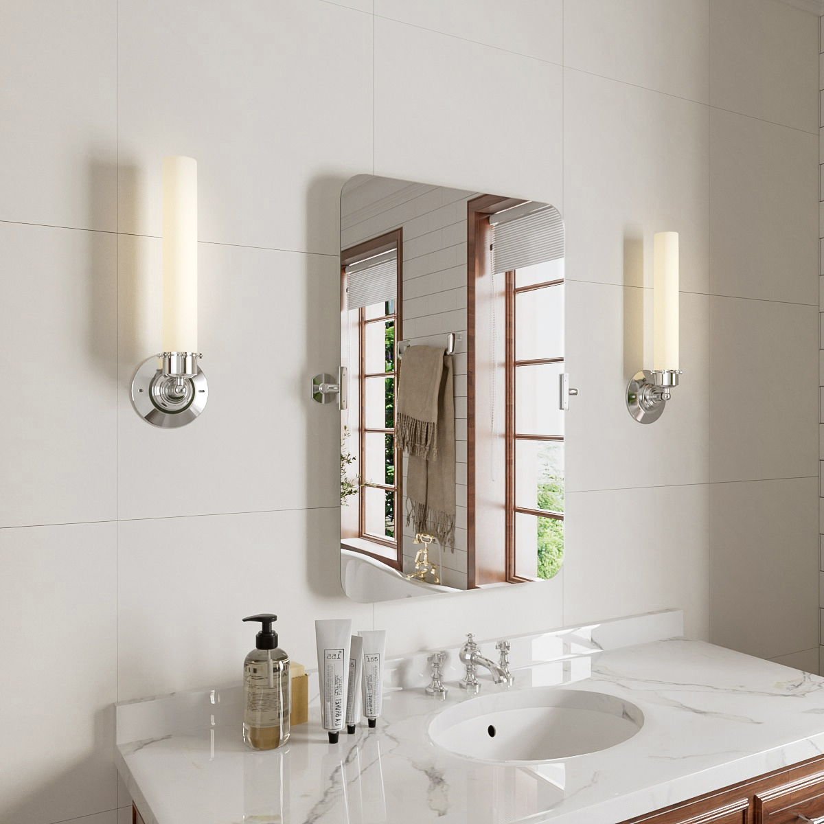 KH Series Rectangular Adjustable Tilting Mirror