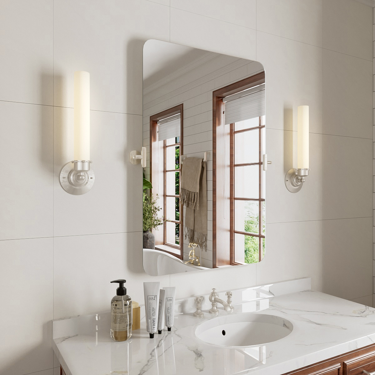 KH Series Rectangular Adjustable Tilting Mirror