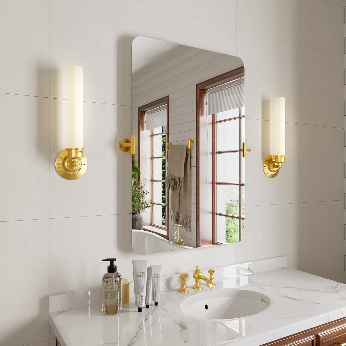 KH Series Rectangular Adjustable Tilting Mirror