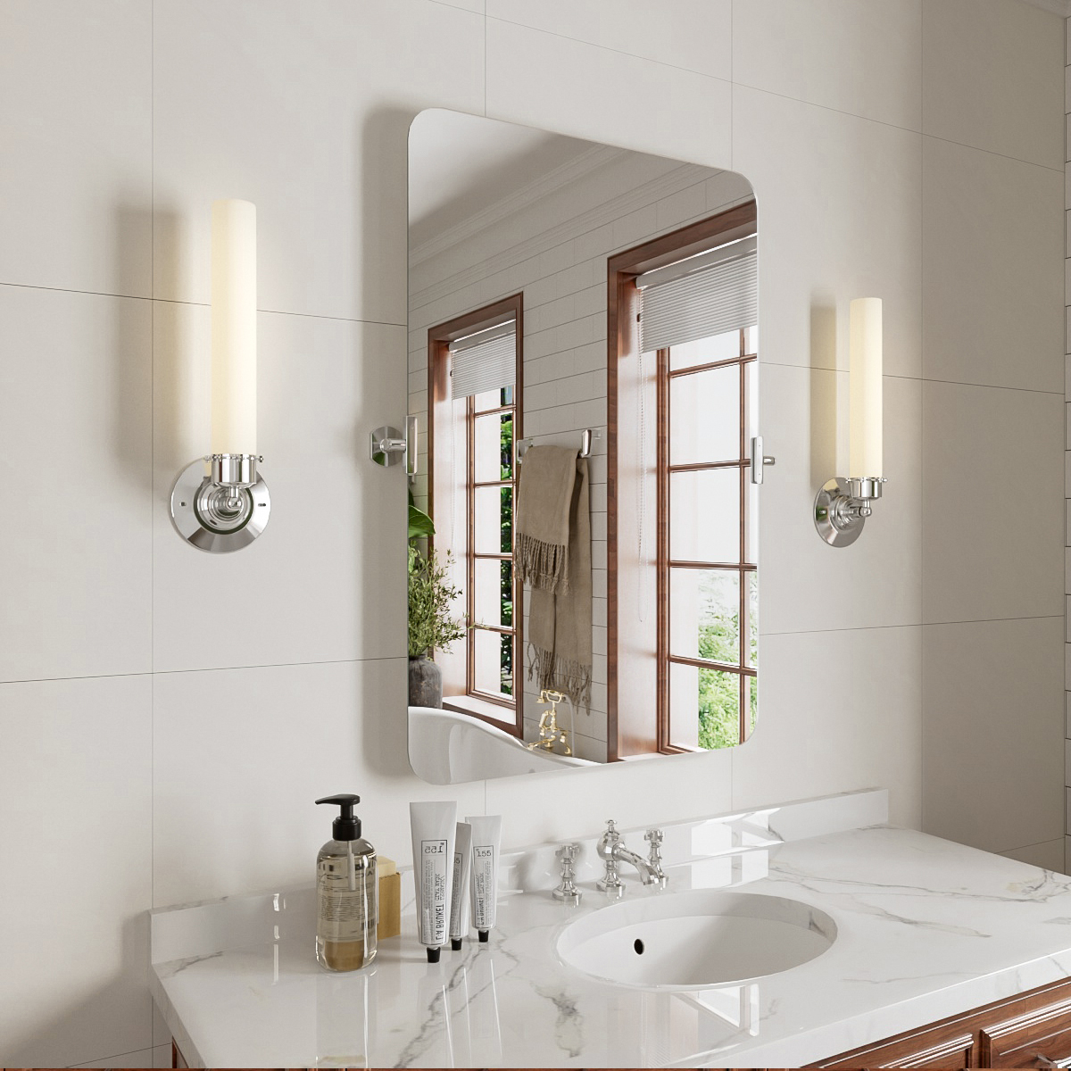 KH Series Rectangular Adjustable Tilting Mirror