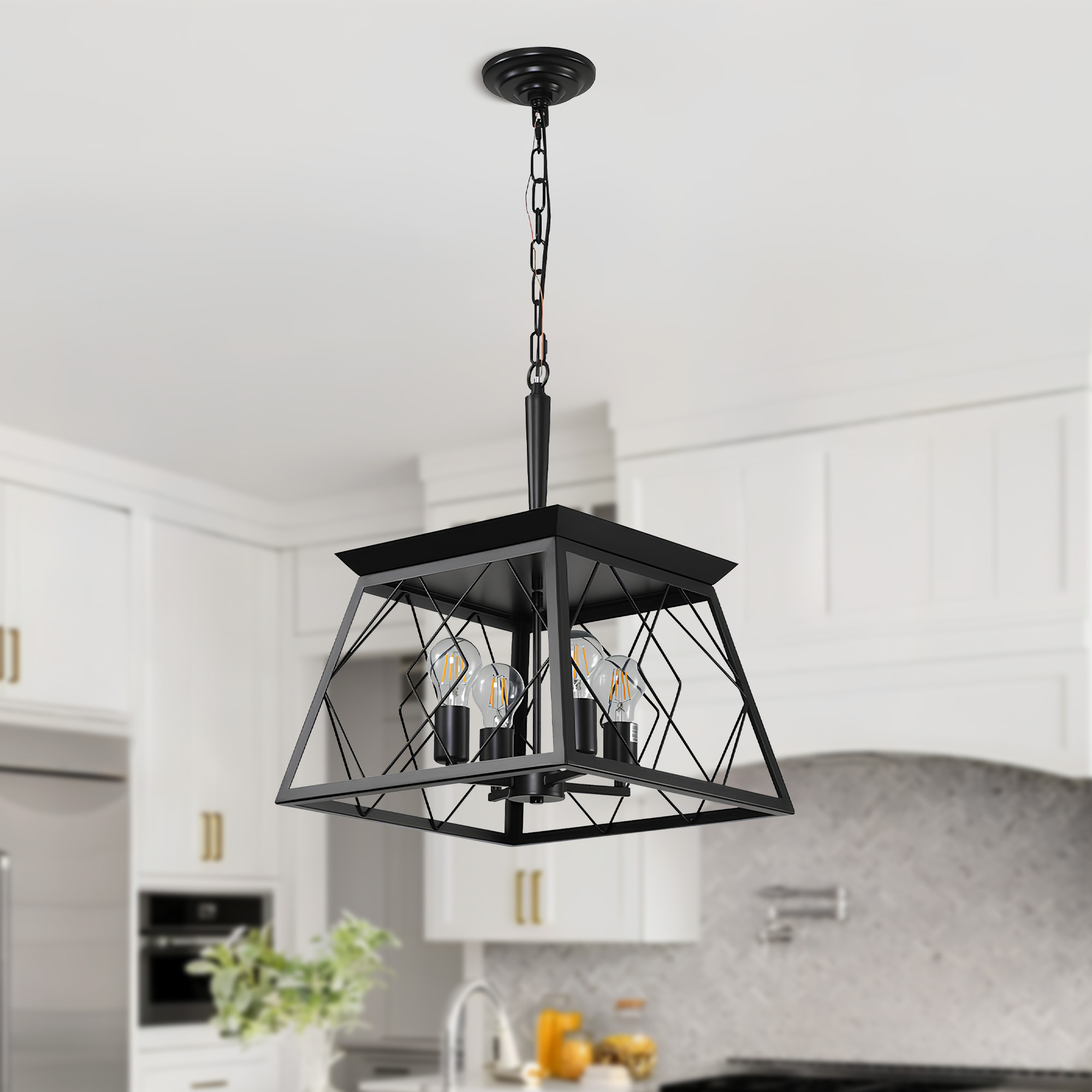 Rustica Series 5-Light Farmhouse Chandelier Light