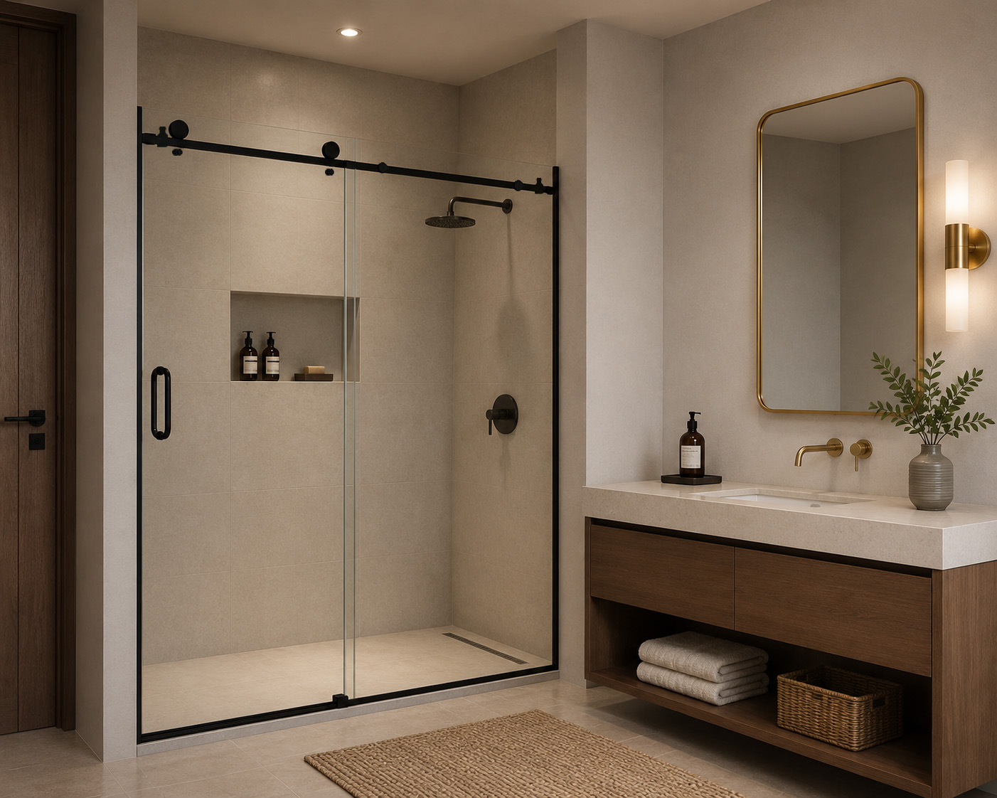 A Cohesive Bathroom Statement